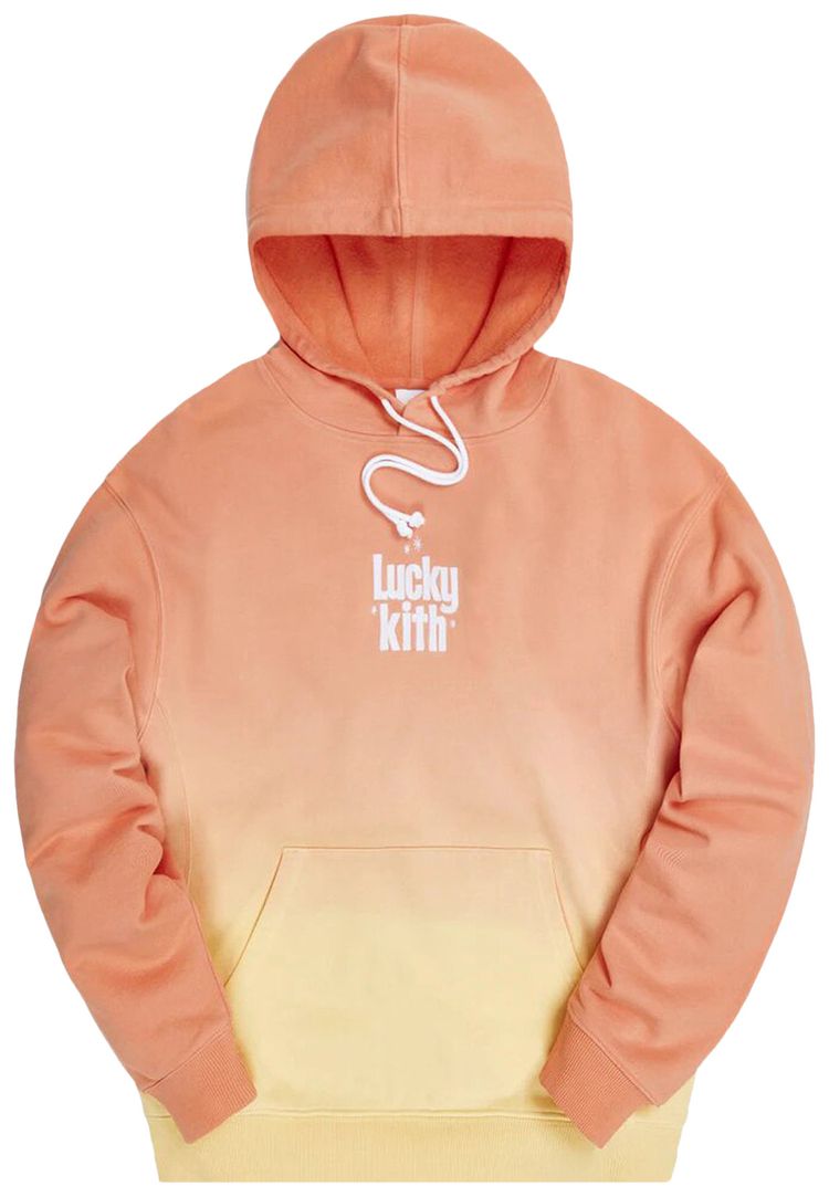 Kith For Lucky Charms Dip Dye Williams III Hoodie OrangeYellow
