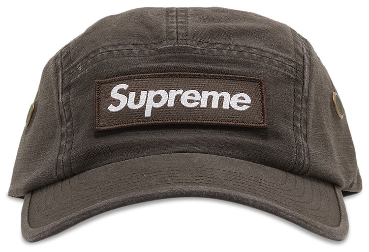 Supreme Military Camp Cap Brown