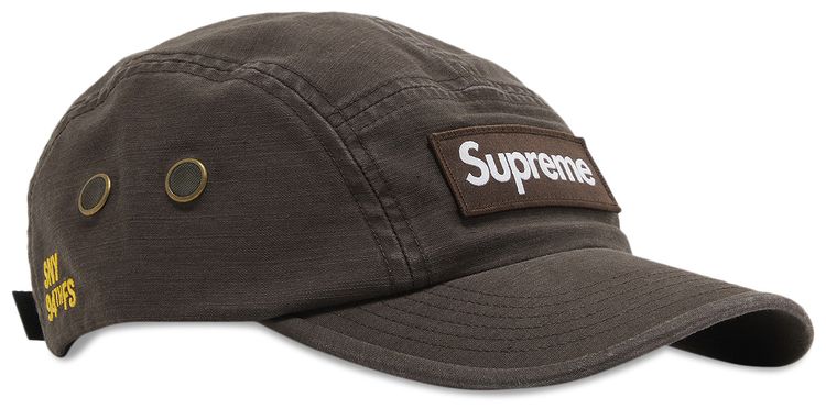 Supreme Military Camp Cap Brown