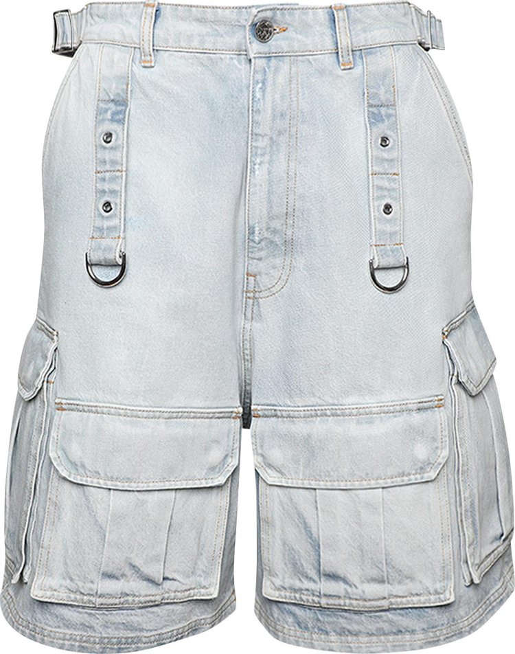 Vetements Multipocket Cargo Denim Shorts 'Blue'