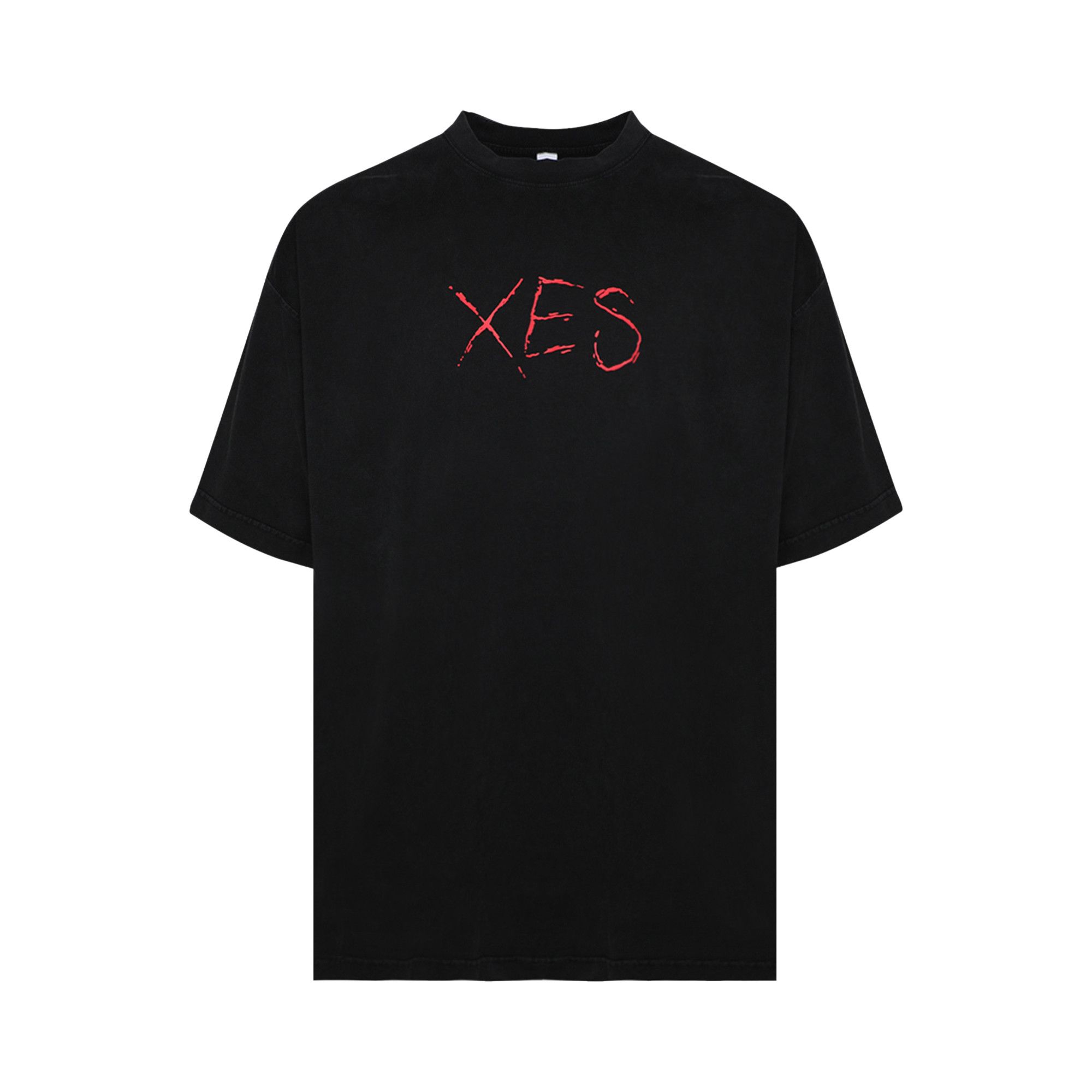 MAX値下げ中VETEMENTS ブラックシャツ ユニセックス Buy Vetements Xes T-Shirt 'Black' - UE64TR220B BLAC | GOAT