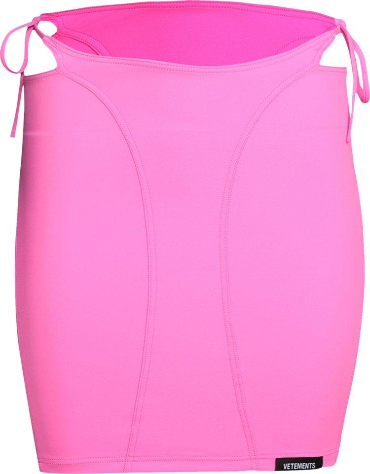 Vetements Deconstructed Bikini Skirt 'Hot Pink'