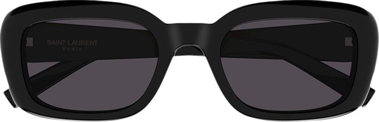 Saint Laurent Sunglasses 'Shiny Solid Black'