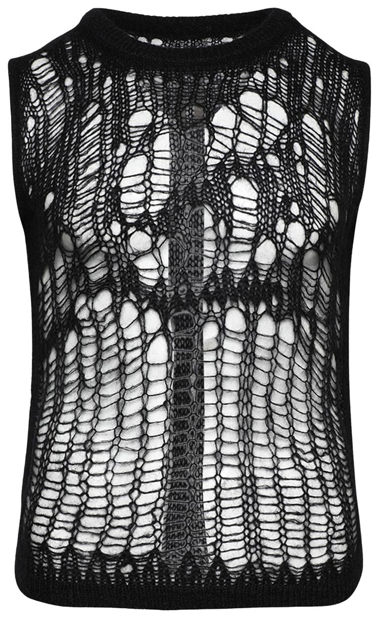 Rick Owens Spider Tank Black