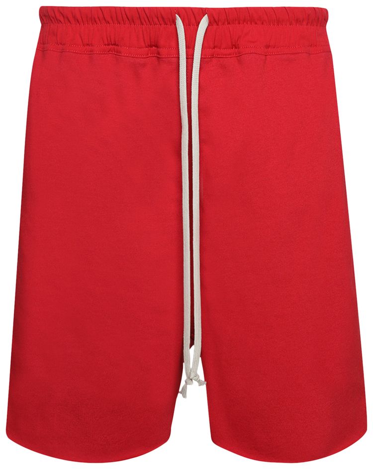 Rick Owens Shorts Cardinal Red