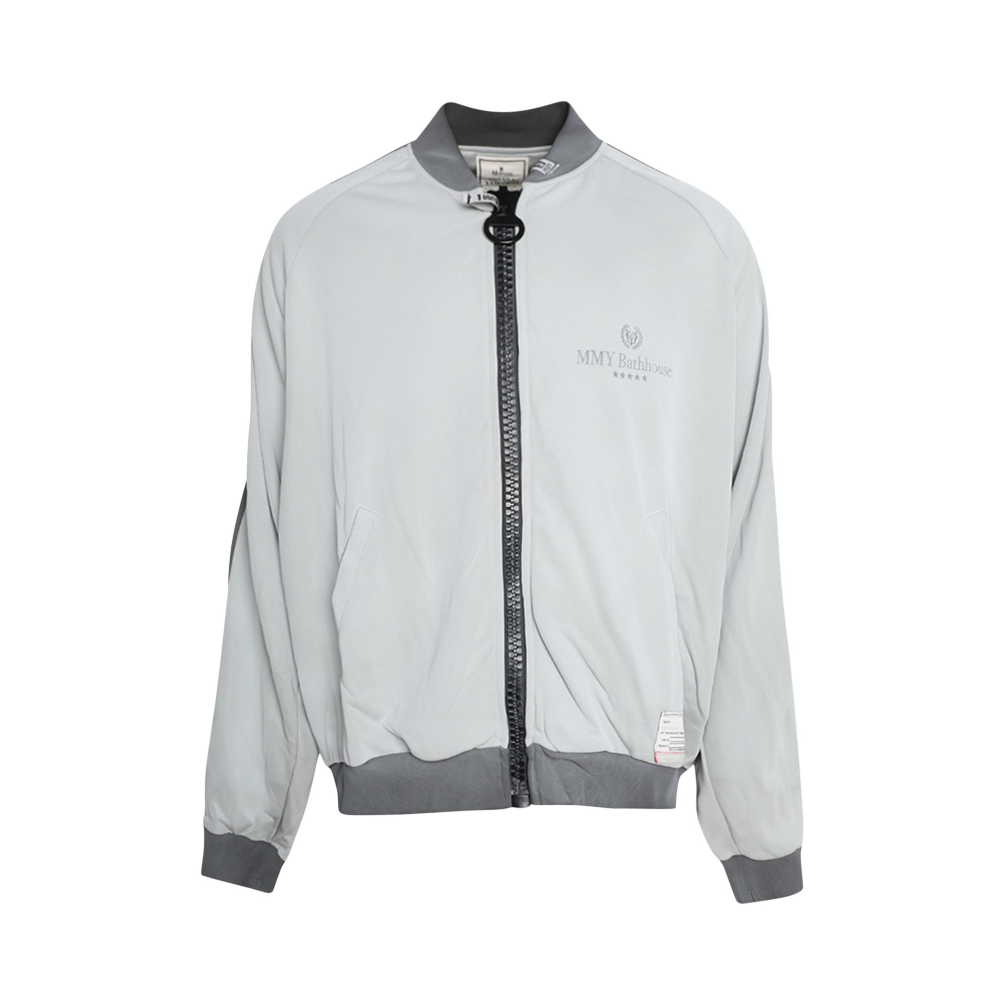 Buy Maison Mihara Yasuhiro Wide Back Track Jacket 'Grey 
