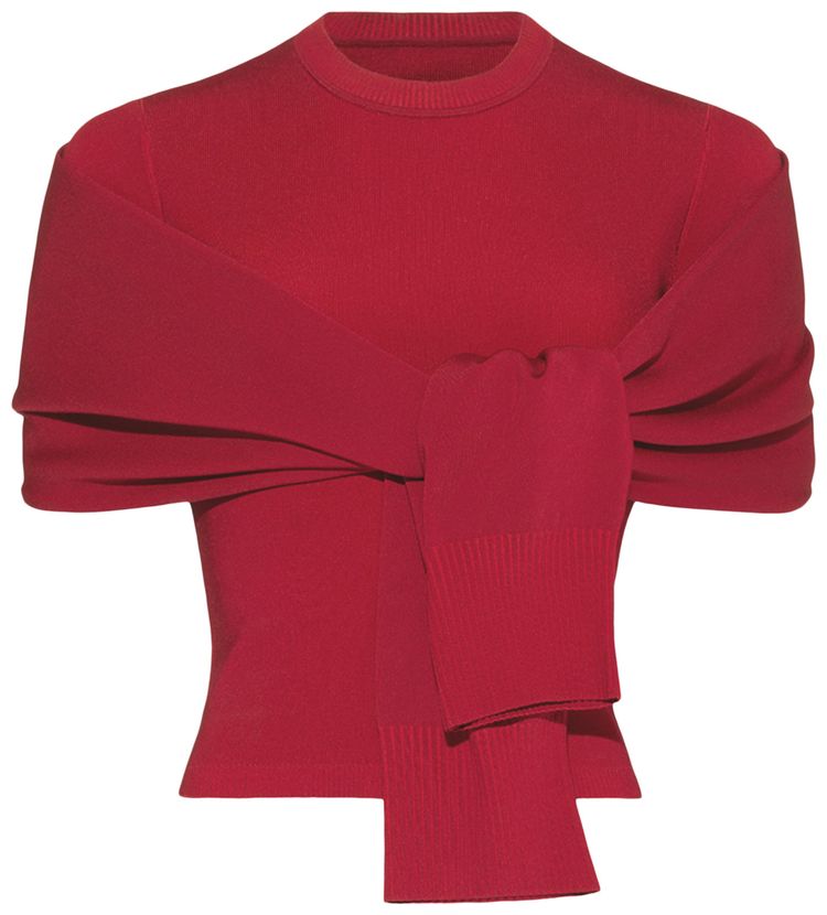 Jacquemus Le Haut Rica Dark Red
