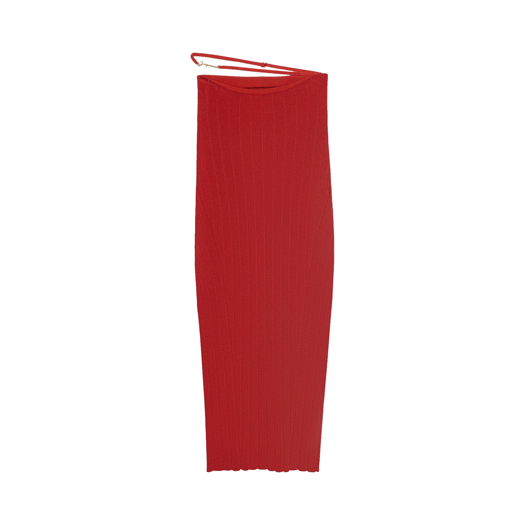 Buy Jacquemus La Jupe Pralu 'Dark Red' - 241KN362 2358 480