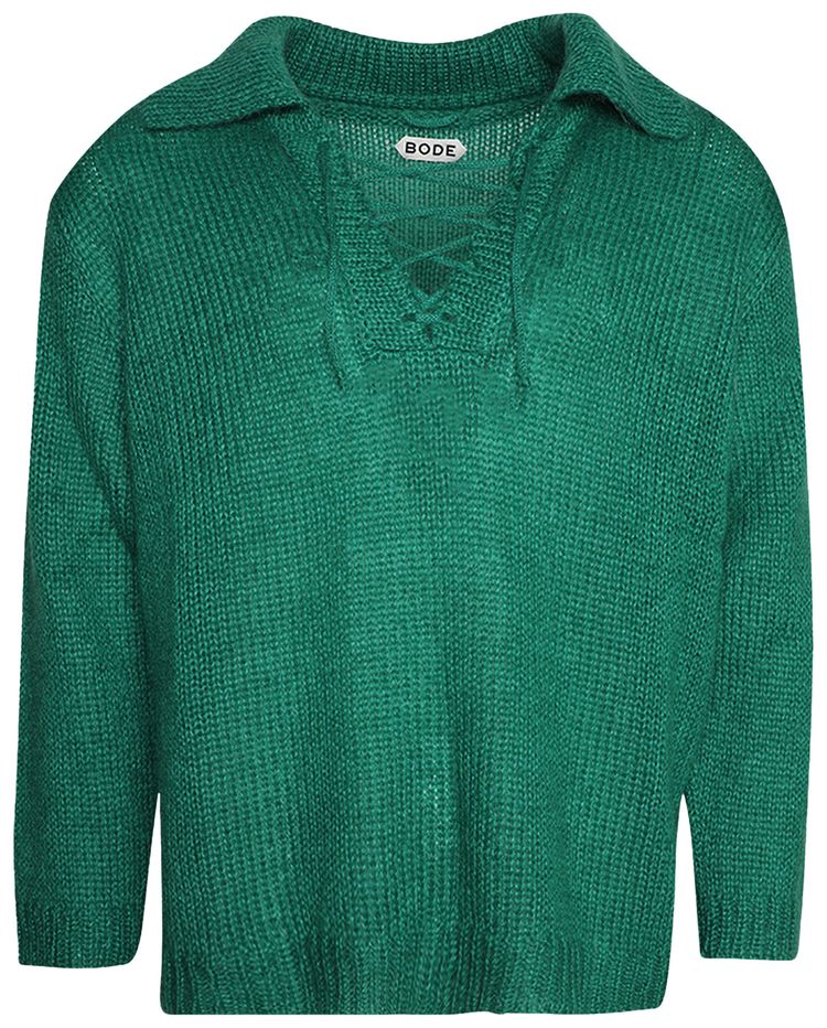 Bode Alpine Pullover Green