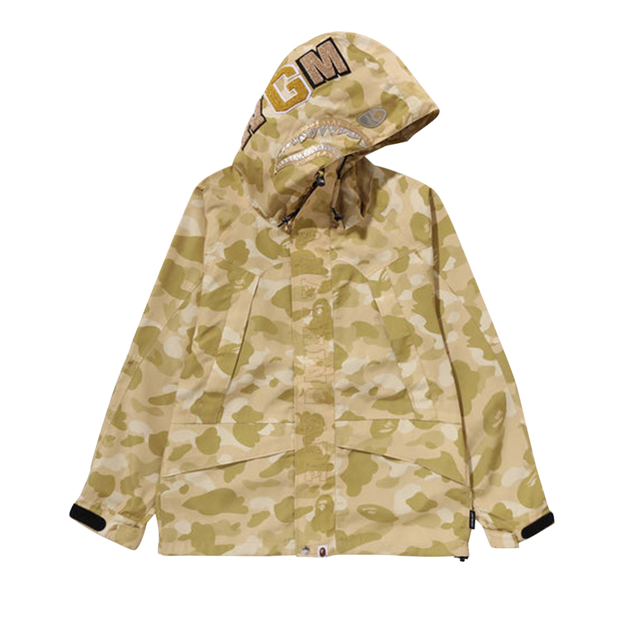 Reflective bape jacket best sale