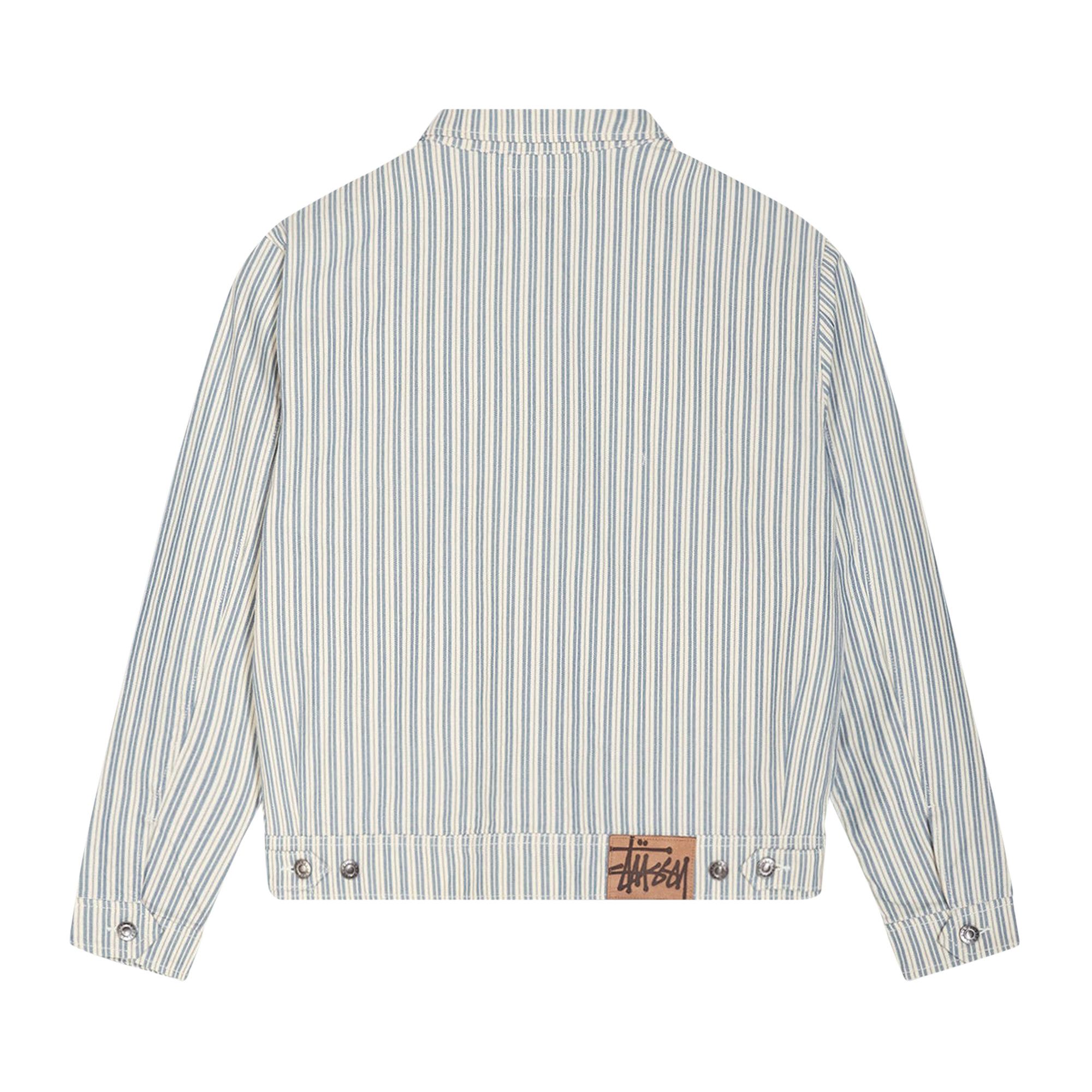 Buy Stussy Stripe Garage Jacket 'Stripe' - 115564 STRI | GOAT