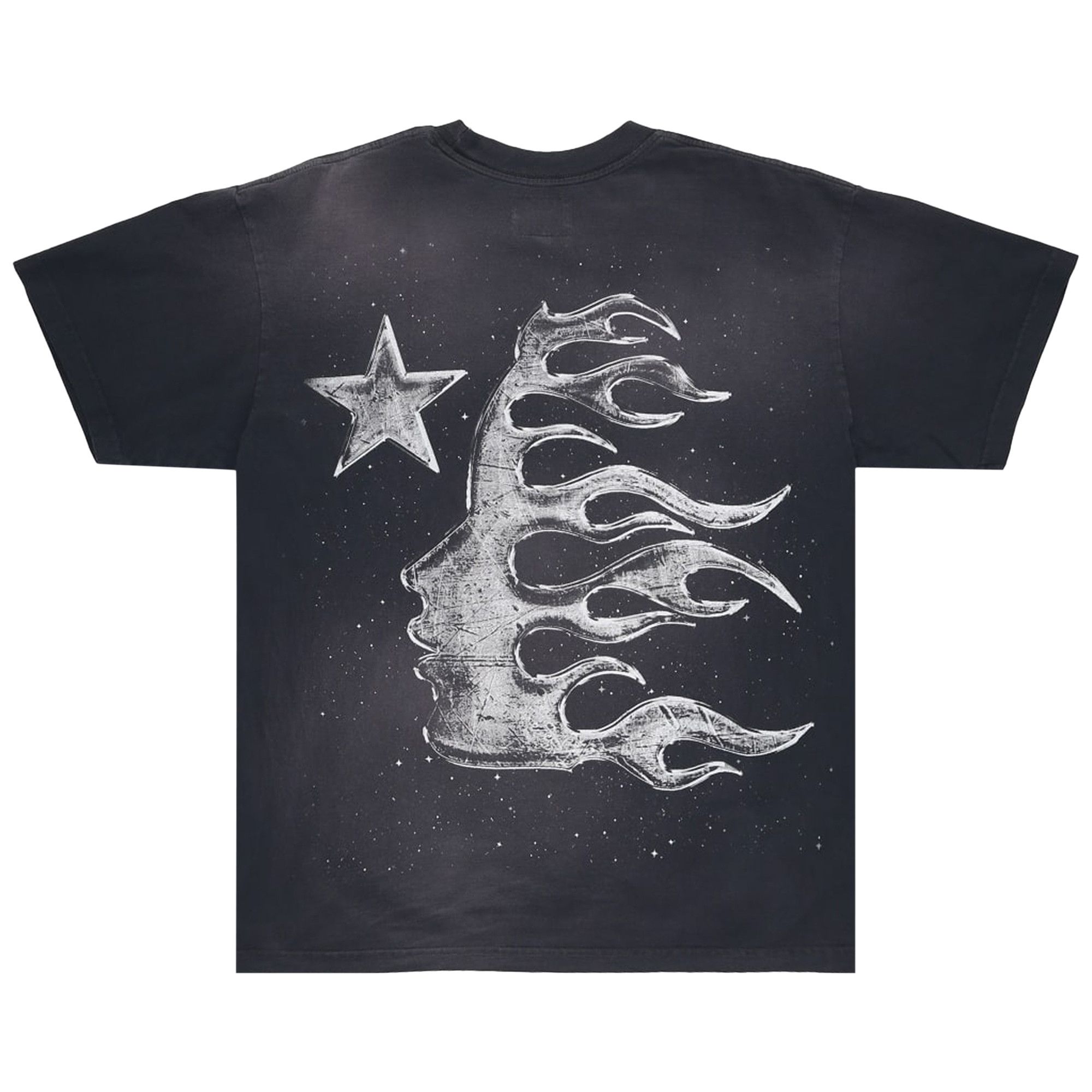 Buy Hellstar Chrome T-Shirt 'Black' - HS T5 BLAC | GOAT