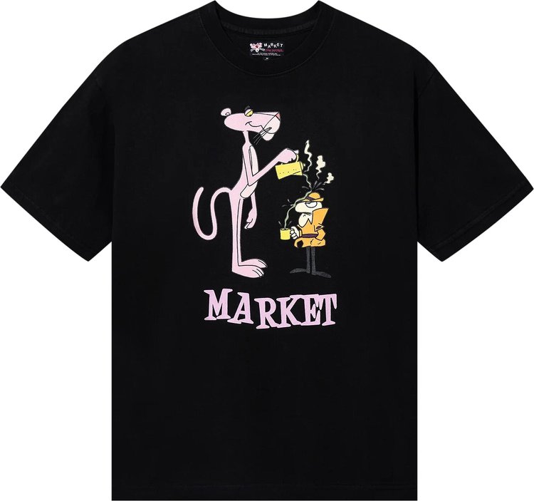 Market Pink Panther Pourover T-Shirt 'Black'