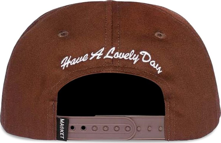 Market Broken Hearts Hat Brown