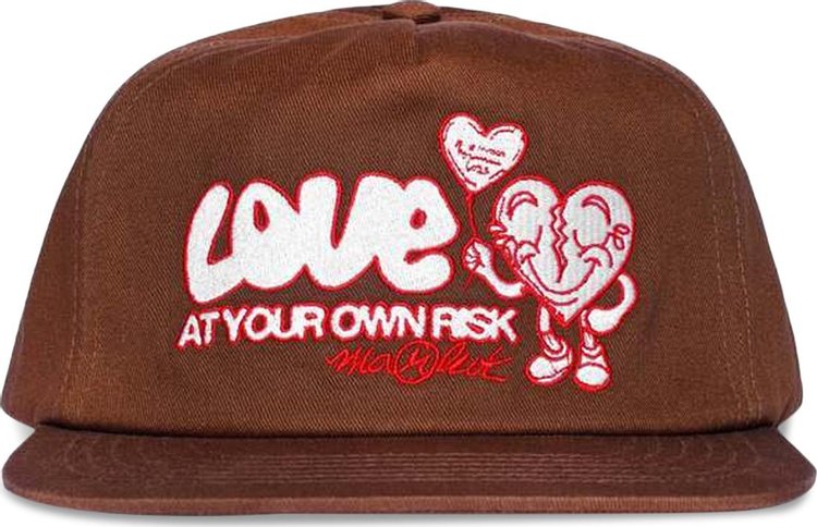 Market Broken Hearts Hat 'Brown'
