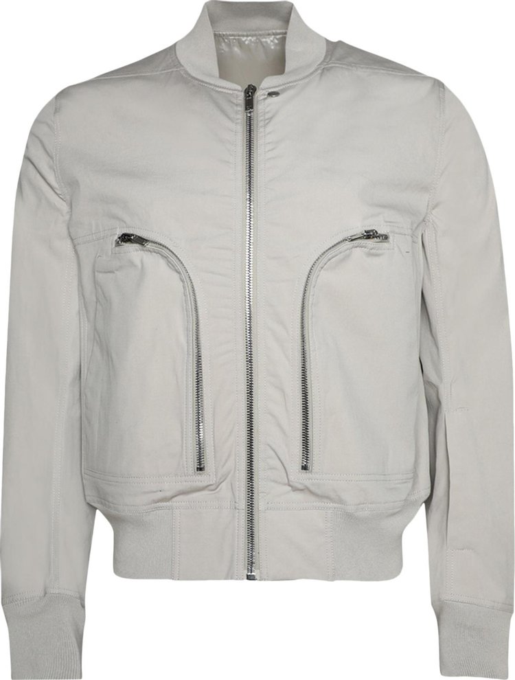 Rick Owens Bauhaus Bomber Jacket Pearl