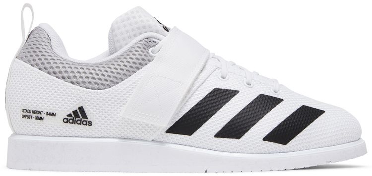 Adidas Powerlift 5 White Black Grey