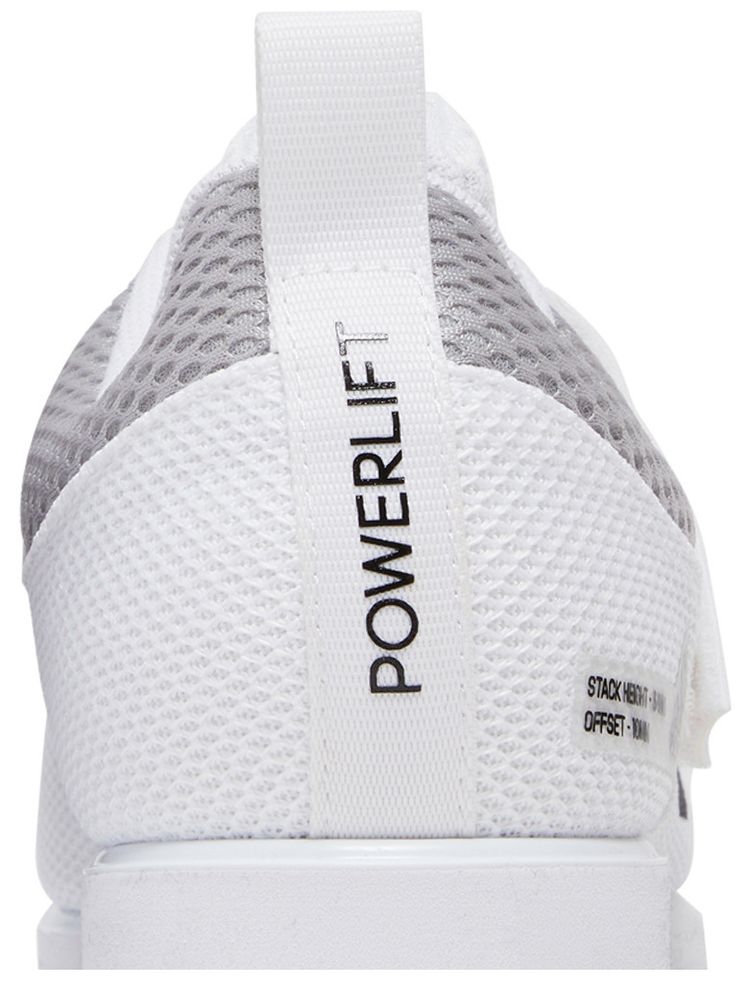 Adidas Powerlift 5 White Black Grey