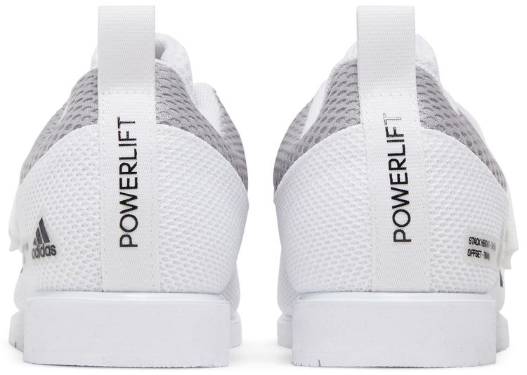 Adidas Powerlift 5 White Black Grey