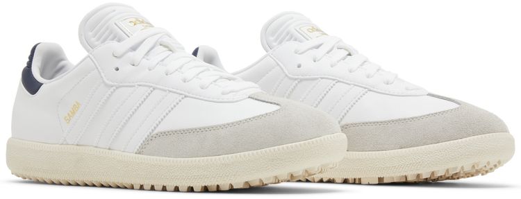 Adidas Samba Spikeless Golf White Collegiate Navy
