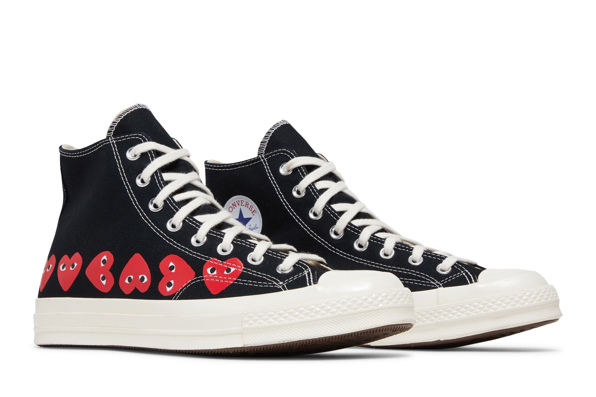 Converse multi heart cdg on sale