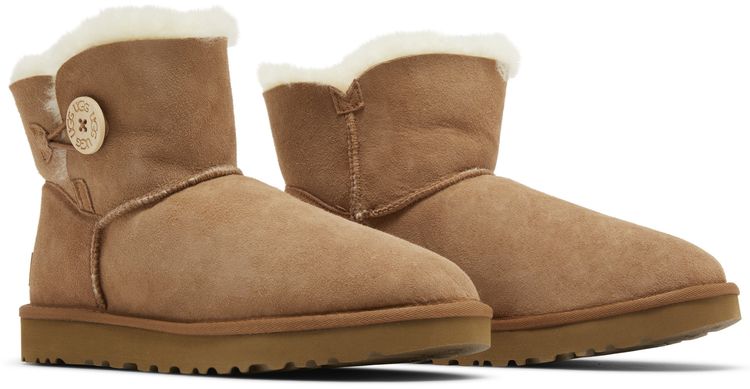 Wmns Mini Bailey Button 2 Boot Chestnut