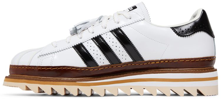 CLOT x Superstar White Black