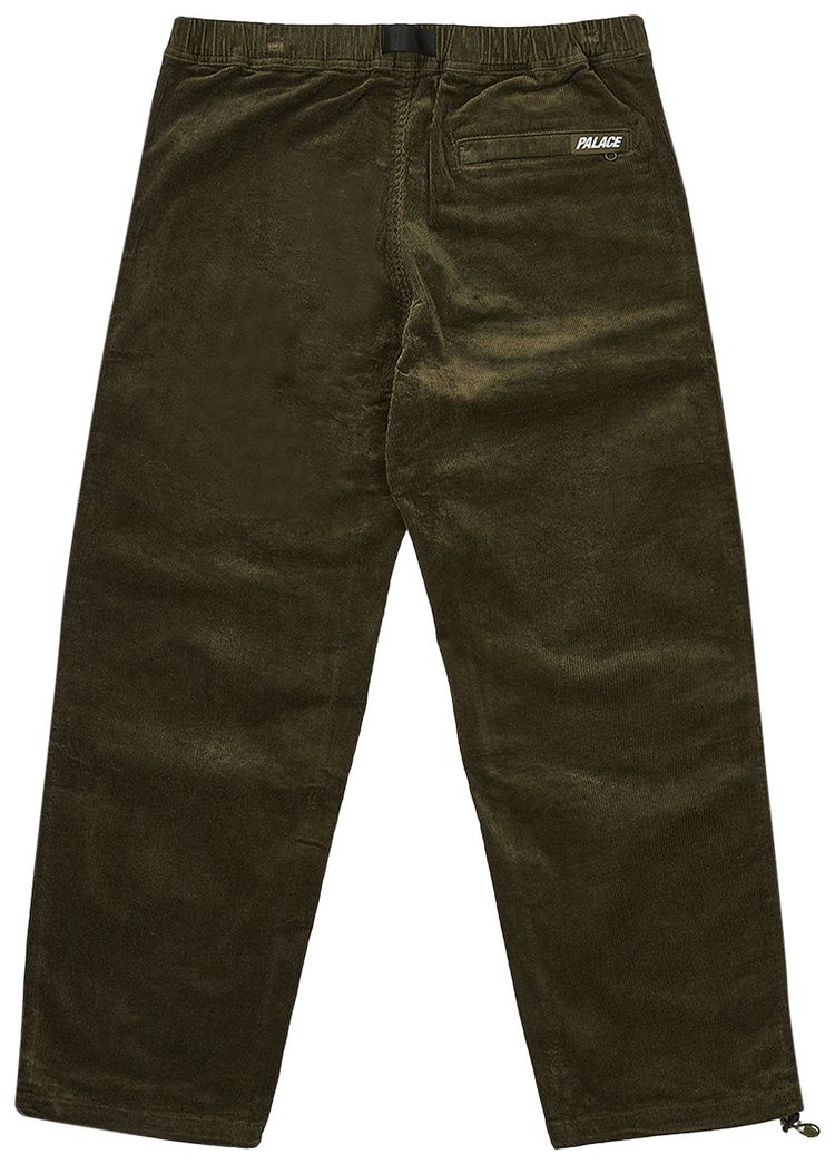 Palace Corduroy Belter Trouser Deep Green