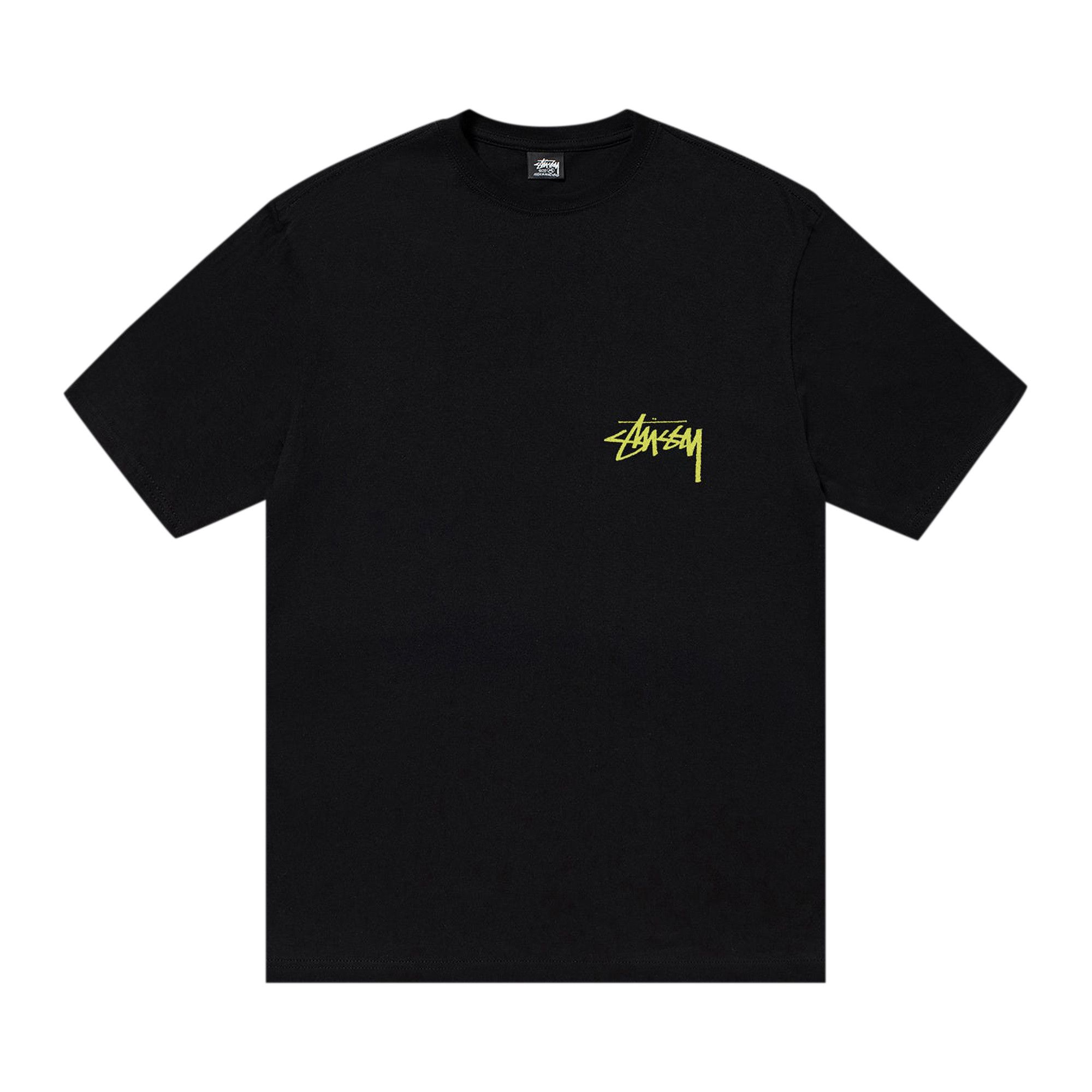 Stussy basic tee black new arrivals