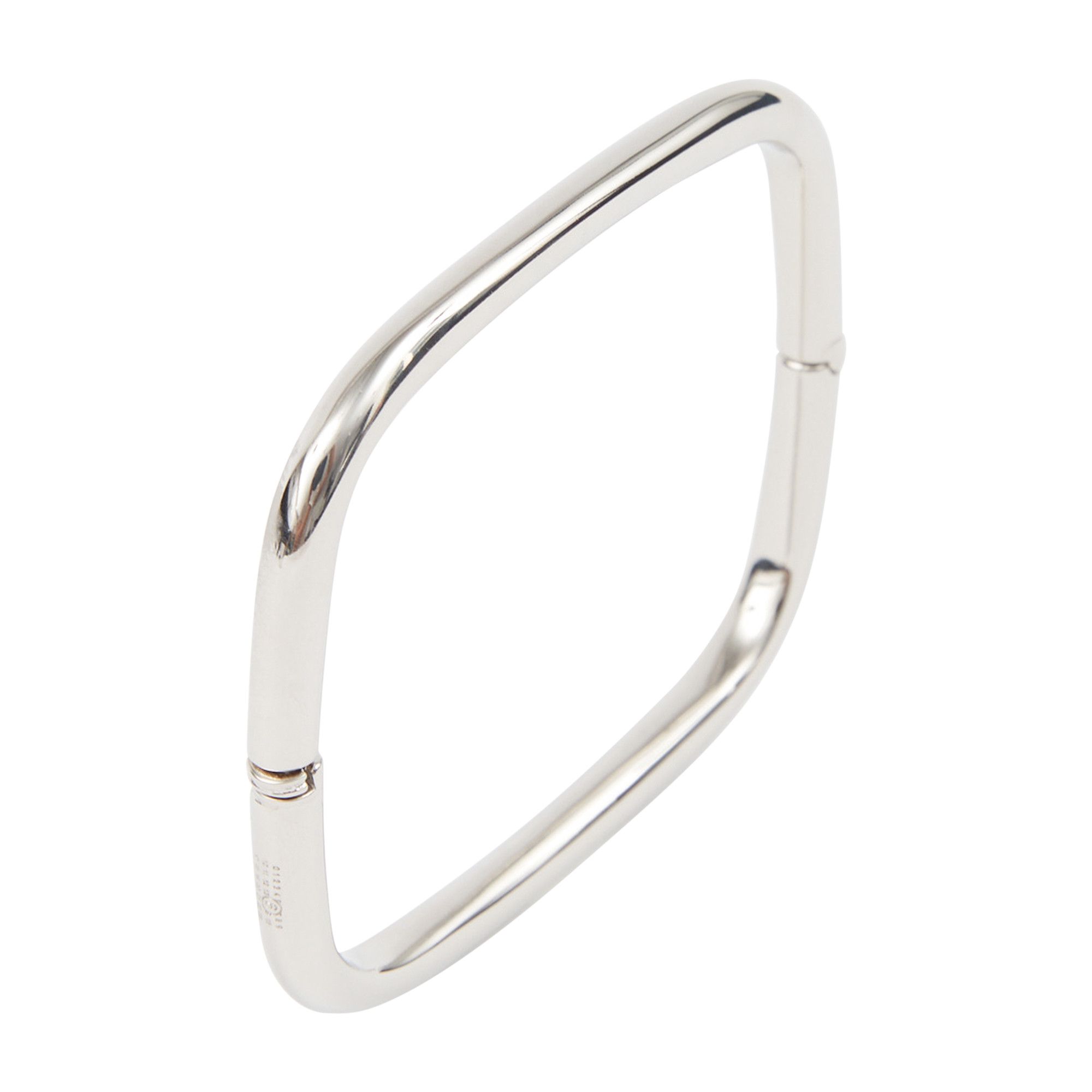 Buy MM6 Maison Margiela Square Bracelet 'Polished Palladio