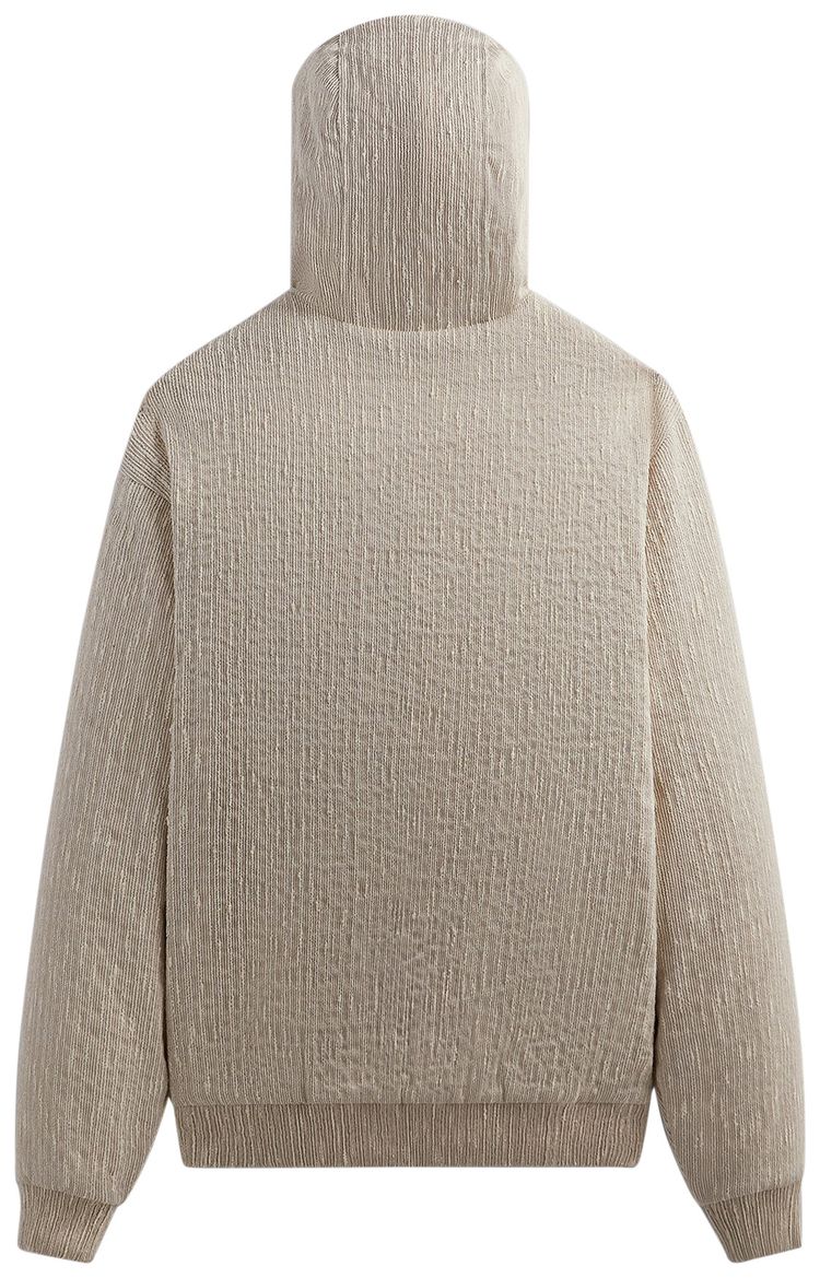 Kith Slub Boucle Sierra Zip Hoodie Canvas