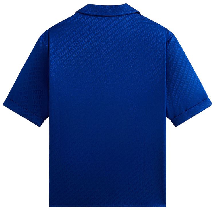 Kith Jacquard Faille Reade Shirt Cyclone