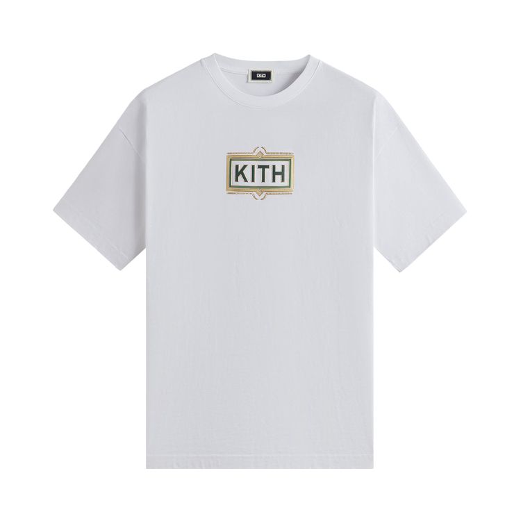 Kith Ornate Classic Logo Tee White
