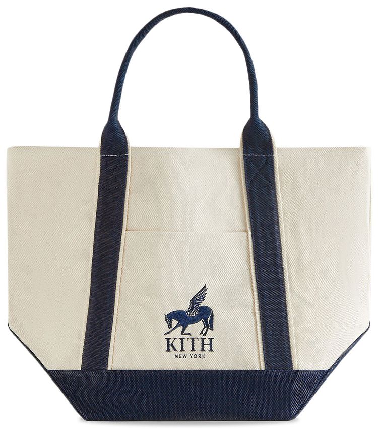 Kith Monogram Canvas Tote Nocturnal