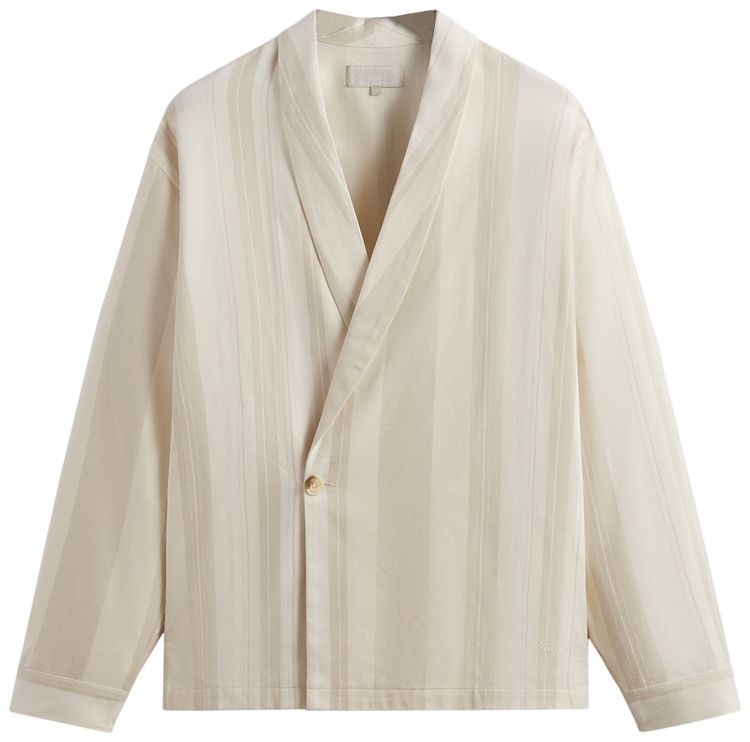 Kith Long Sleeve Thompson Crossover Shirt Hallow