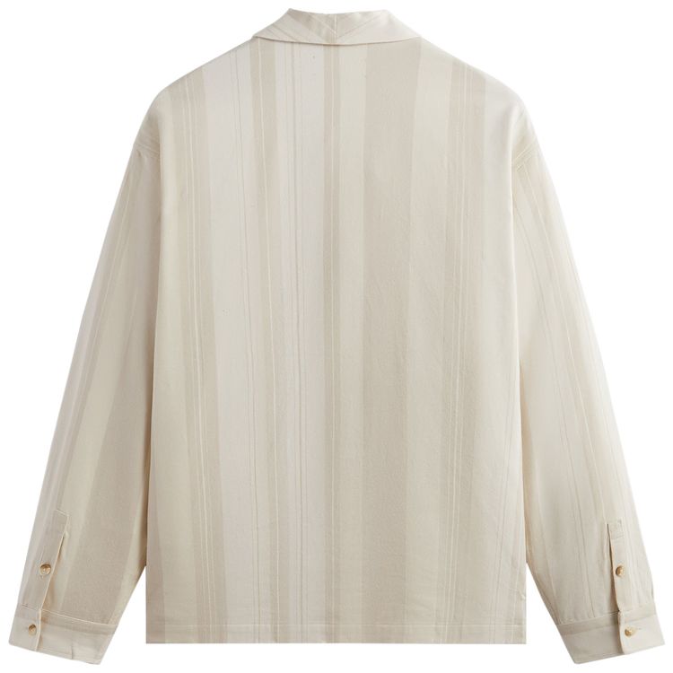 Kith Long Sleeve Thompson Crossover Shirt Hallow