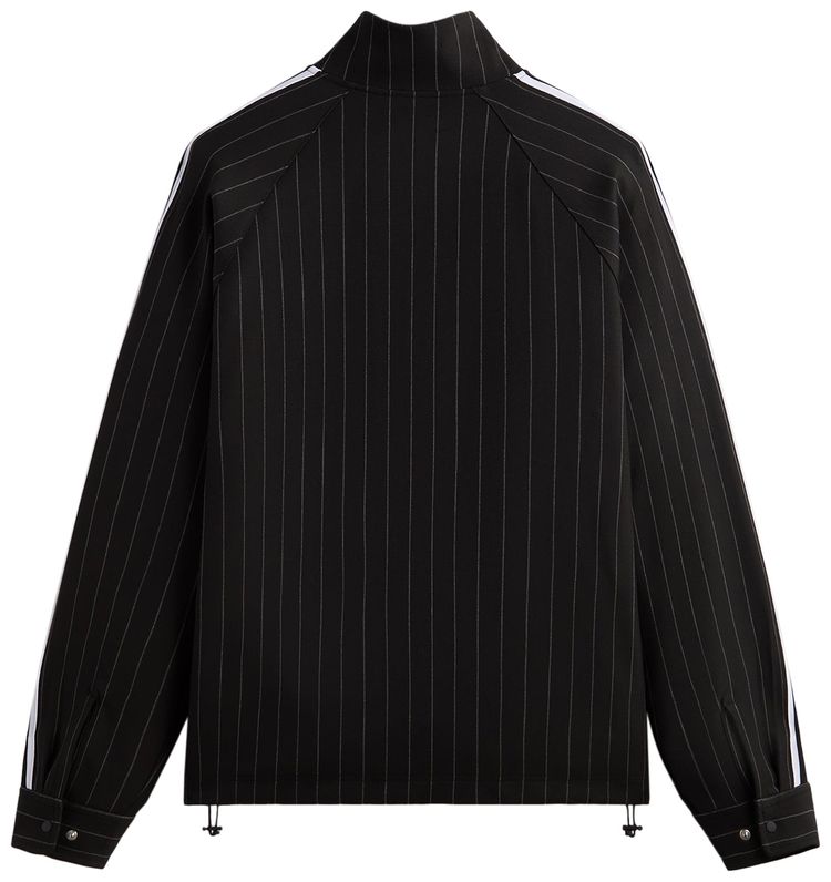 Kith Double Weave Riley Quarter Zip Black