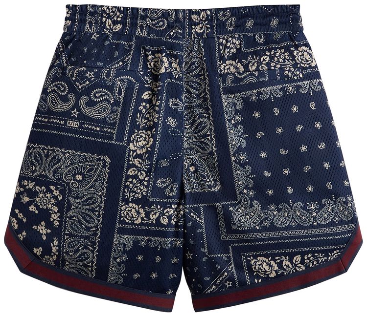 Kith Bandana Mesh Curtis Short Ink