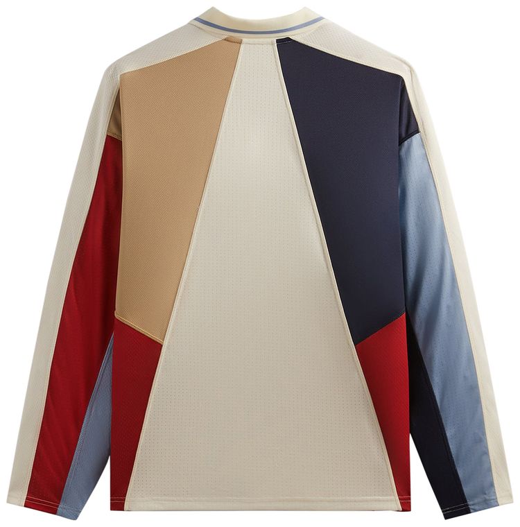 Kith Long Sleeve Panelled Otto Polo Sandrift