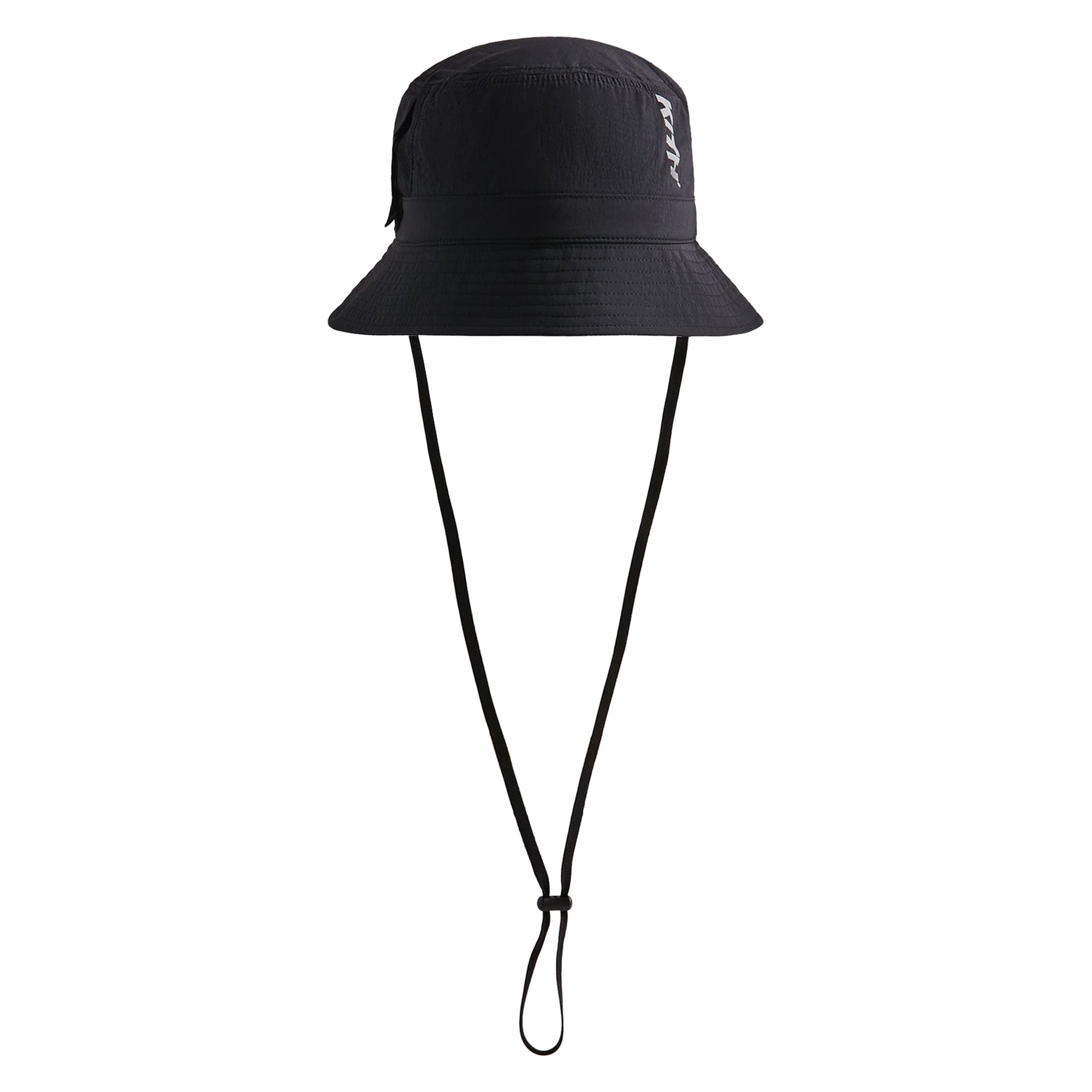 Buy Kith Bagwell Nylon Utility Bucket Hat 'Black' - KHM050559 001