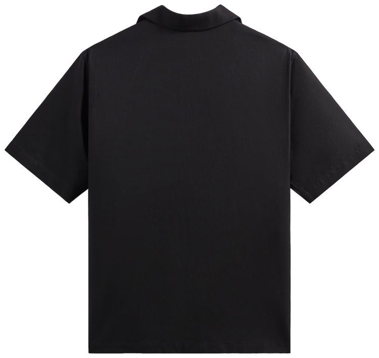 Kith Thompson Camp Collar Shirt Black