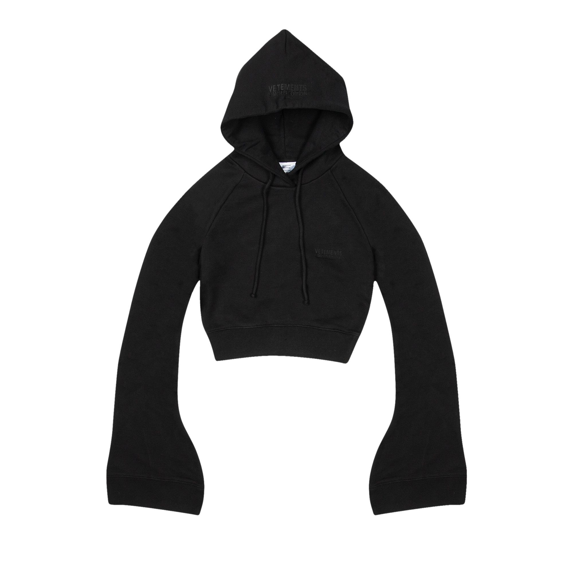 Vetements cropped hoodie store
