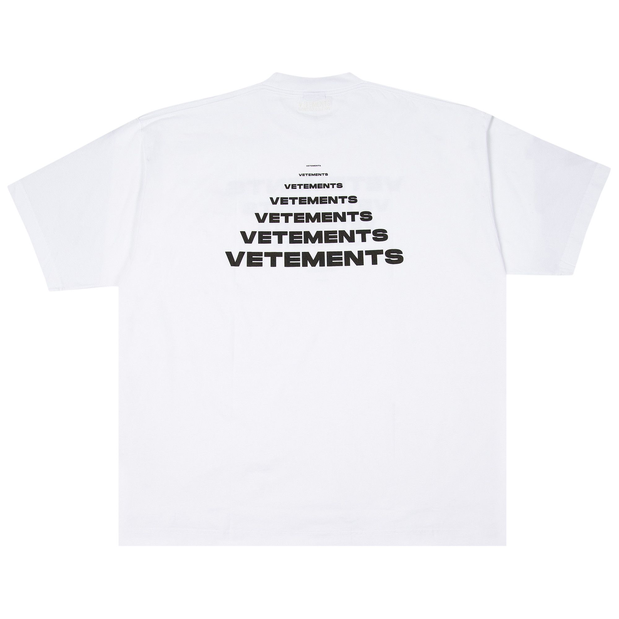 Buy Vetements Pyramid Logo T-Shirt 'White' - UE64TR140W WHIT