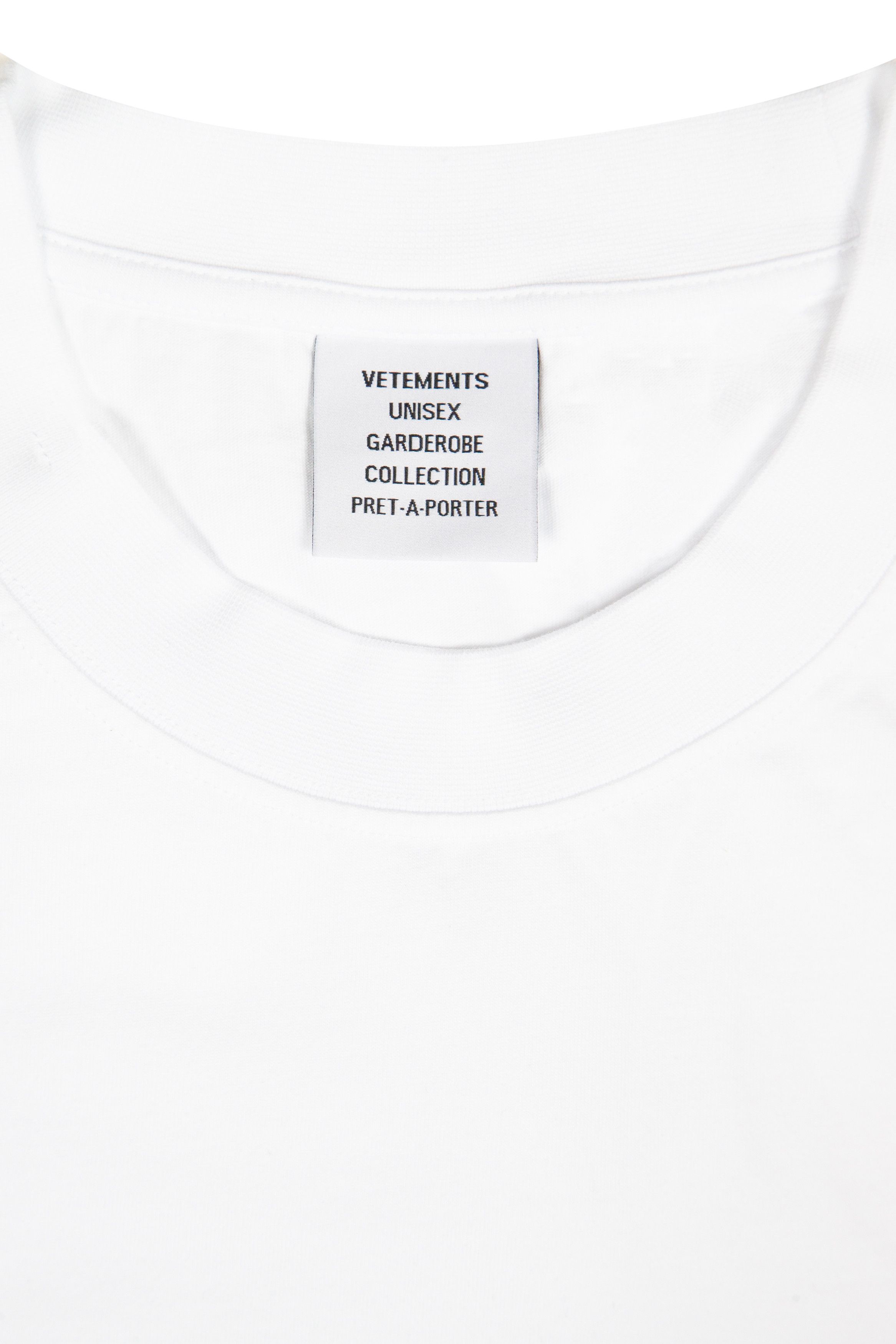 Buy Vetements Property Of T-Shirt 'White' - UE64TR330W WHIT | GOAT