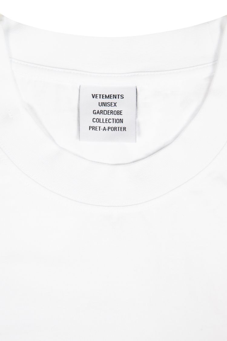 Vetements Property Of T Shirt White
