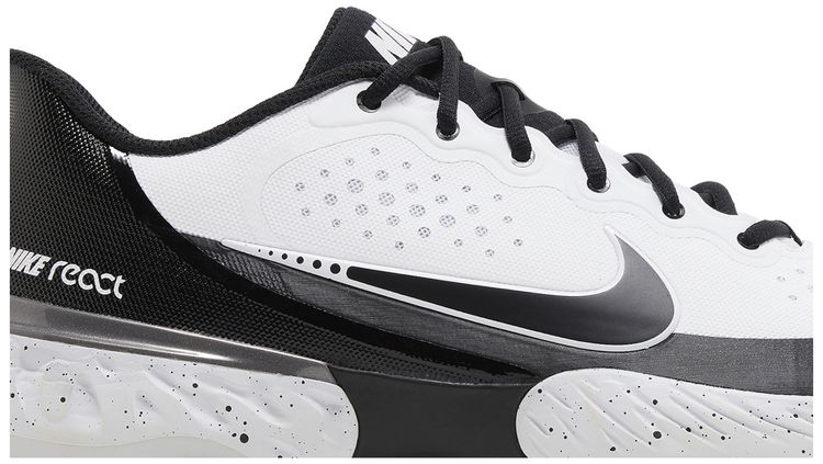 Nike Alpha Huarache Elite 3 Low White Black