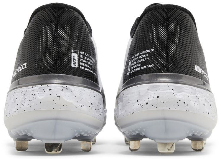 Nike Alpha Huarache Elite 3 Low White Black