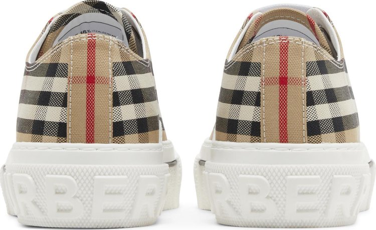 Burberry Wmns Jack Vintage Check Sneaker Archive Beige