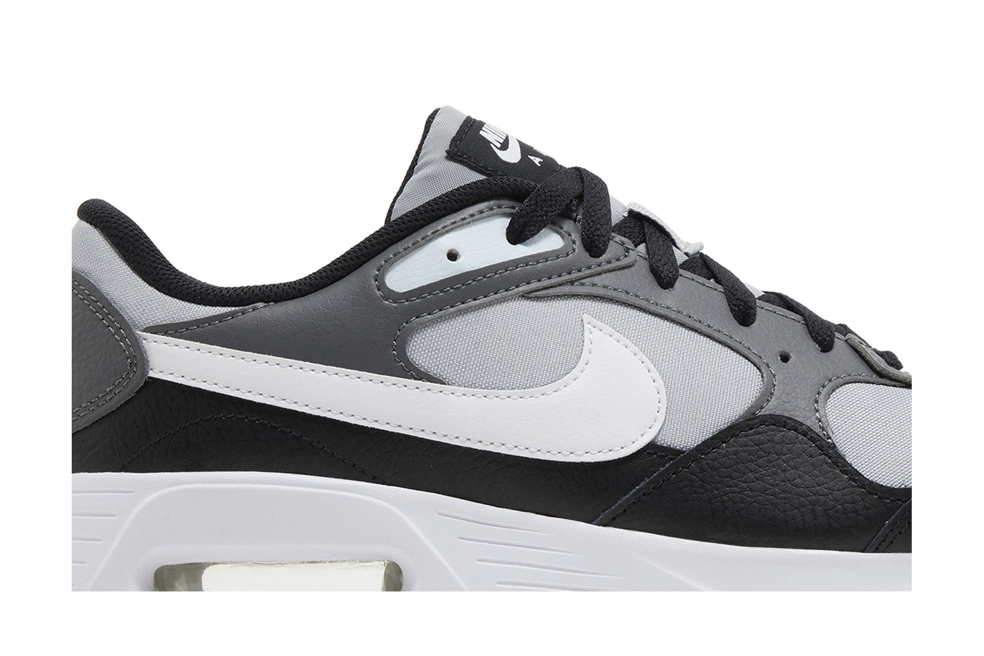 ★NIKE AIR MAX SC_Black★ Nike AIR MAX SC Men's Black White CW4555-002 Lace-Up