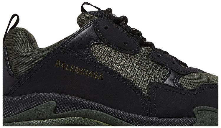Balenciaga Triple S Sneaker Green Black